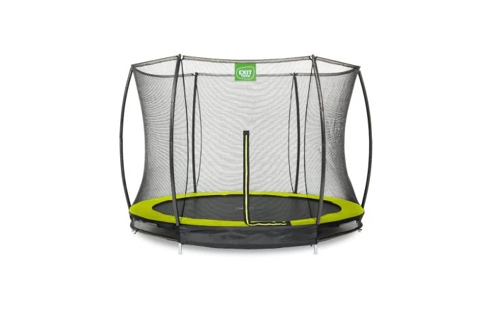 EXIT Silhouette Inground Trampoline Met Veiligheidsnet 305 Groen 1 EXIT Silhouette Inground Trampoline Met Veiligheidsnet 305 Groen