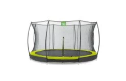 EXIT Silhouette Inground Trampoline Met Veiligheidsnet 366 Groen