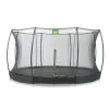 EXIT Silhouette Inground Trampoline Met Veiligheidsnet 366 Zwart