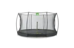 EXIT Silhouette Inground Trampoline Met Veiligheidsnet 366 Zwart