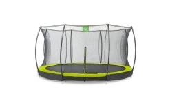 EXIT Silhouette Inground Trampoline Met Veiligheidsnet 427 Groen
