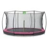 EXIT Silhouette Inground Trampoline Met Veiligheidsnet 427cm Roze