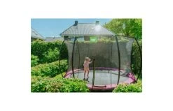 EXIT Silhouette Inground Trampoline Met Veiligheidsnet 427cm Roze 16 EXIT Silhouette Inground Trampoline Met Veiligheidsnet 427cm Roze -Beste Trampoline Winkel exit silhouette inground trampoline o427cm met veiligheidsnet roze 6