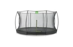 EXIT Silhouette Inground Trampoline Met Veiligheidsnet 427 Zwart
