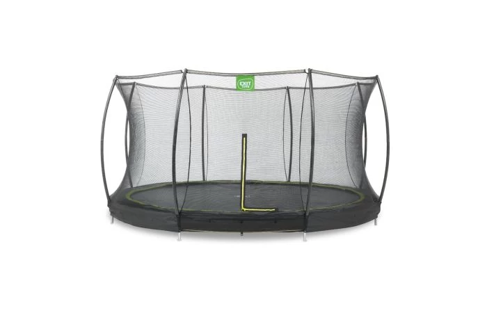 EXIT Silhouette Inground Trampoline Met Veiligheidsnet 427 Zwart 1 EXIT Silhouette Inground Trampoline Met Veiligheidsnet 427 Zwart