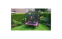EXIT Silhouette Trampoline Met Veiligheidsnet 153x214 Roze -Beste Trampoline Winkel exit silhouette trampoline 153x214cm roze 9
