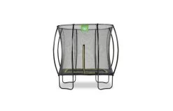 EXIT Silhouette Trampoline Met Veiligheidsnet 153x214 Zwart