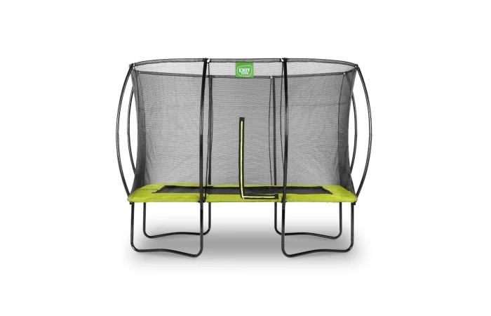 EXIT Silhouette Trampoline Met Veiligheidsnet 244x366 Groen 1 EXIT Silhouette Trampoline Met Veiligheidsnet 244x366 Groen