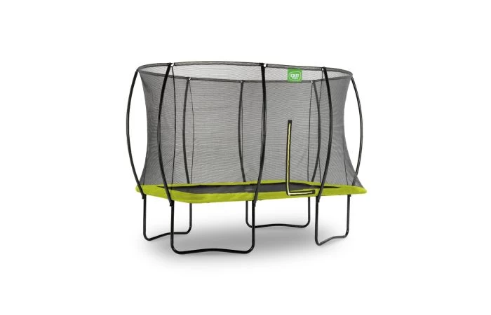 EXIT Silhouette Trampoline Met Veiligheidsnet 244x366 Groen 2 EXIT Silhouette Trampoline Met Veiligheidsnet 244x366 Groen - Afbeelding 2