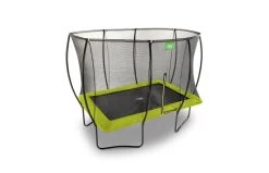 EXIT Silhouette Trampoline Met Veiligheidsnet 244x366 Groen 14 EXIT Silhouette Trampoline Met Veiligheidsnet 244x366 Groen -Beste Trampoline Winkel exit silhouette trampoline 214x305cm groen 2 1