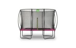 EXIT Silhouette Trampoline Met Veiligheidsnet 214x305 Roze