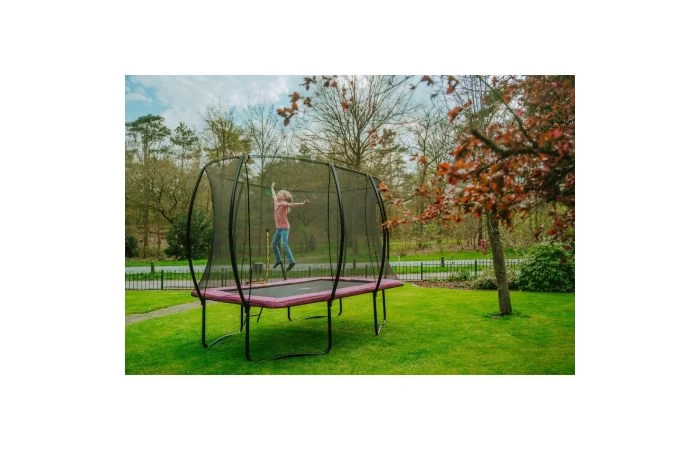 EXIT Silhouette Trampoline Met Veiligheidsnet 214x305 Roze 13 EXIT Silhouette Trampoline Met Veiligheidsnet 214x305 Roze - Afbeelding 13