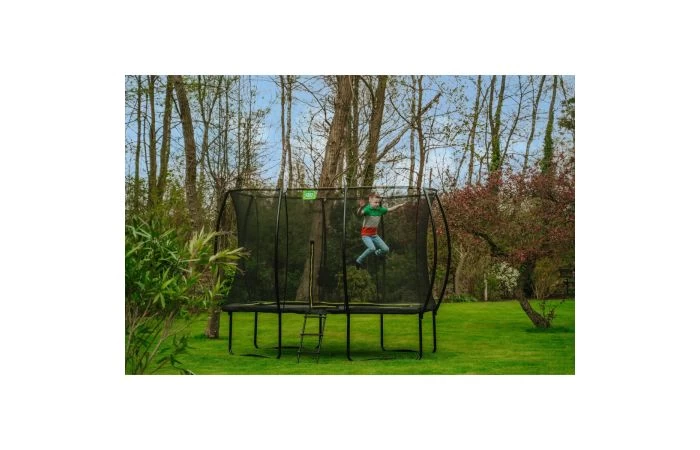 EXIT Silhouette Trampoline Met Veiligheidsnet 214x305 Zwart 10 EXIT Silhouette Trampoline Met Veiligheidsnet 214x305 Zwart - Afbeelding 10
