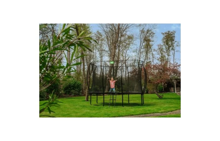 EXIT Silhouette Trampoline Met Veiligheidsnet 214x305 Zwart 11 EXIT Silhouette Trampoline Met Veiligheidsnet 214x305 Zwart - Afbeelding 11