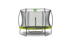 EXIT Silhouette Trampoline Met Veiligheidsnet 244 Groen