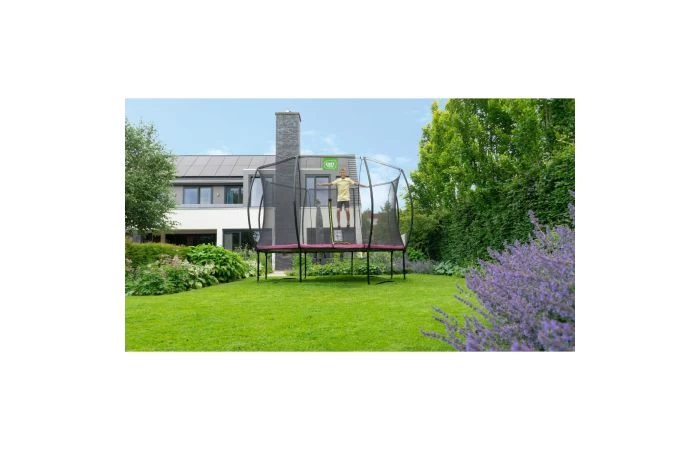 EXIT Silhouette Trampoline Met Veiligheidsnet 244 Roze 6 EXIT Silhouette Trampoline Met Veiligheidsnet 244 Roze - Afbeelding 6