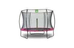 EXIT Silhouette Trampoline Met Veiligheidsnet 244 Roze