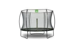 EXIT Silhouette Trampoline Met Veiligheidsnet 244 Zwart