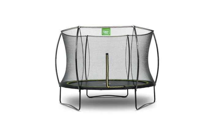 EXIT Silhouette Trampoline Met Veiligheidsnet 244 Zwart 1 EXIT Silhouette Trampoline Met Veiligheidsnet 244 Zwart
