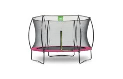 EXIT Silhouette Trampoline Met Veiligheidsnet 305 Roze