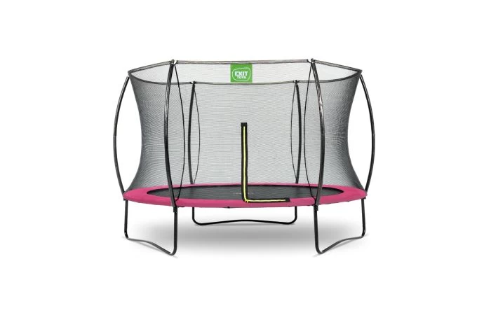 EXIT Silhouette Trampoline Met Veiligheidsnet 305 Roze 1 EXIT Silhouette Trampoline Met Veiligheidsnet 305 Roze