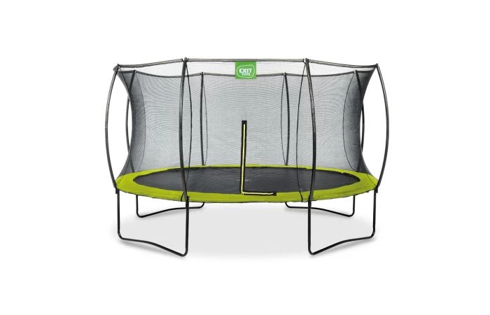 EXIT Silhouette Trampoline Met Veiligheidsnet 366 Groen 1 EXIT Silhouette Trampoline Met Veiligheidsnet 366 Groen