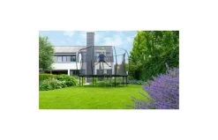 EXIT Silhouette Trampoline Met Veiligheidsnet 366 Zwart -Beste Trampoline Winkel exit silhouette trampoline o366cm zwart 7