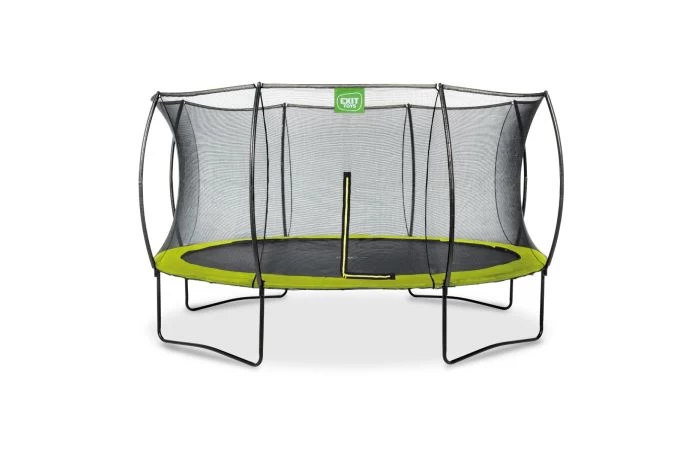 EXIT Silhouette Trampoline Met Veiligheidsnet 427 Groen 1 EXIT Silhouette Trampoline Met Veiligheidsnet 427 Groen