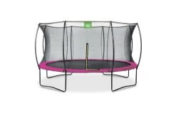 EXIT Silhouette Trampoline Met Veiligheidsnet 427 Roze
