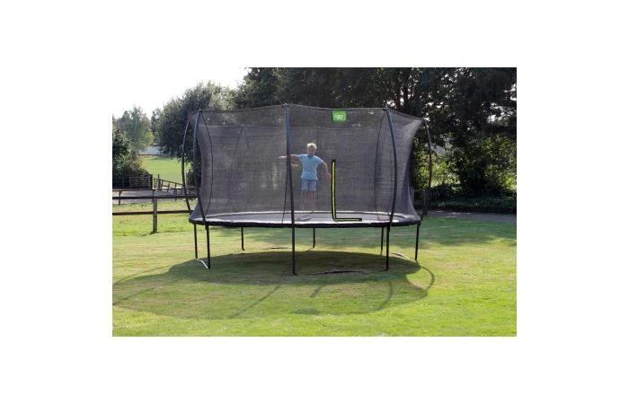 EXIT Silhouette Trampoline Met Veiligheidsnet 427 Zwart 9 EXIT Silhouette Trampoline Met Veiligheidsnet 427 Zwart - Afbeelding 9
