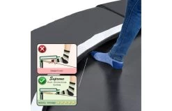 EXIT Supreme Groundlevel Trampoline 214x366cm Met Veiligheidsnet - Zwart -Beste Trampoline Winkel exit supreme groundlevel trampoline 214x366cm met veiligheidsnet zwart 5