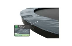 EXIT Supreme Groundlevel Trampoline 427cm Grijs -Beste Trampoline Winkel exit supreme groundlevel trampoline o305cm grijs 7