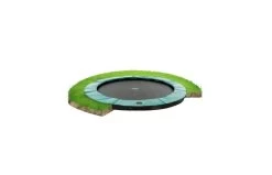 EXIT Supreme Groundlevel Trampoline 305cm Groen