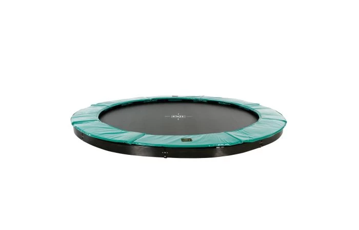 EXIT Supreme Groundlevel Trampoline 305cm Groen 2 EXIT Supreme Groundlevel Trampoline 305cm Groen - Afbeelding 2