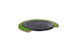 EXIT Supreme Groundlevel Trampoline 366cm Zwart