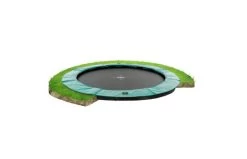 EXIT Supreme Groundlevel Trampoline 427cm Groen