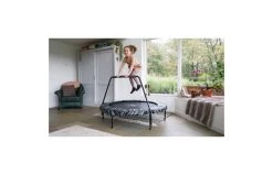 EXIT Tiggy Junior Met Beugel 140 Zwart-Grijs -Beste Trampoline Winkel exit tiggy junior trampoline met beugel o140cm zwart grijs 5