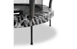 EXIT Tiggy Junior 140 Zwart-Grijs -Beste Trampoline Winkel exit tiggy junior trampoline met veiligheidsnet o140cm zwart grijs 2