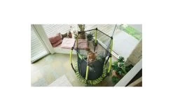 EXIT Tiggy Junior 140 Zwart-Groen -Beste Trampoline Winkel exit tiggy junior trampoline met veiligheidsnet o140cm zwart groen 7