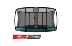 BERG Champion InGround 330 Groen + Veiligheidsnet Deluxe