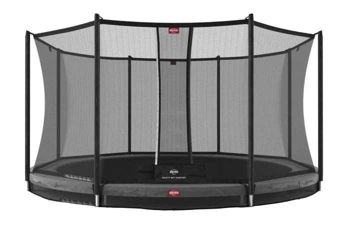 BERG Favorit InGround 380 Grijs + Veiligheidsnet Comfort 1 BERG Favorit InGround 380 Grijs + Veiligheidsnet Comfort