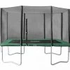 Salta Rechthoekige Trampoline 214x153 Met Veiligheidsnet Groen