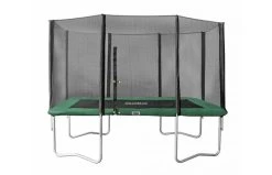 Salta Rechthoekige Trampoline 214x153 Met Veiligheidsnet Groen