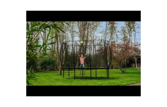 EXIT Silhouette Trampoline Met Veiligheidsnet 244x366 Groen 12 EXIT Silhouette Trampoline Met Veiligheidsnet 244x366 Groen - Afbeelding 12