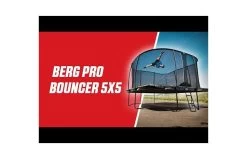 BERG Ultim Pro Bouncer Flatground 5x5 + Veiligheidsnet Deluxe XL 7 BERG Ultim Pro Bouncer Flatground 5x5 + Veiligheidsnet Deluxe XL -Beste Trampoline Winkel hqdefault 56 34 1