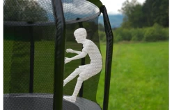 Akrobat Orbit PRO Above Ground Trampoline Antraciet -Beste Trampoline Winkel i1mzeeki